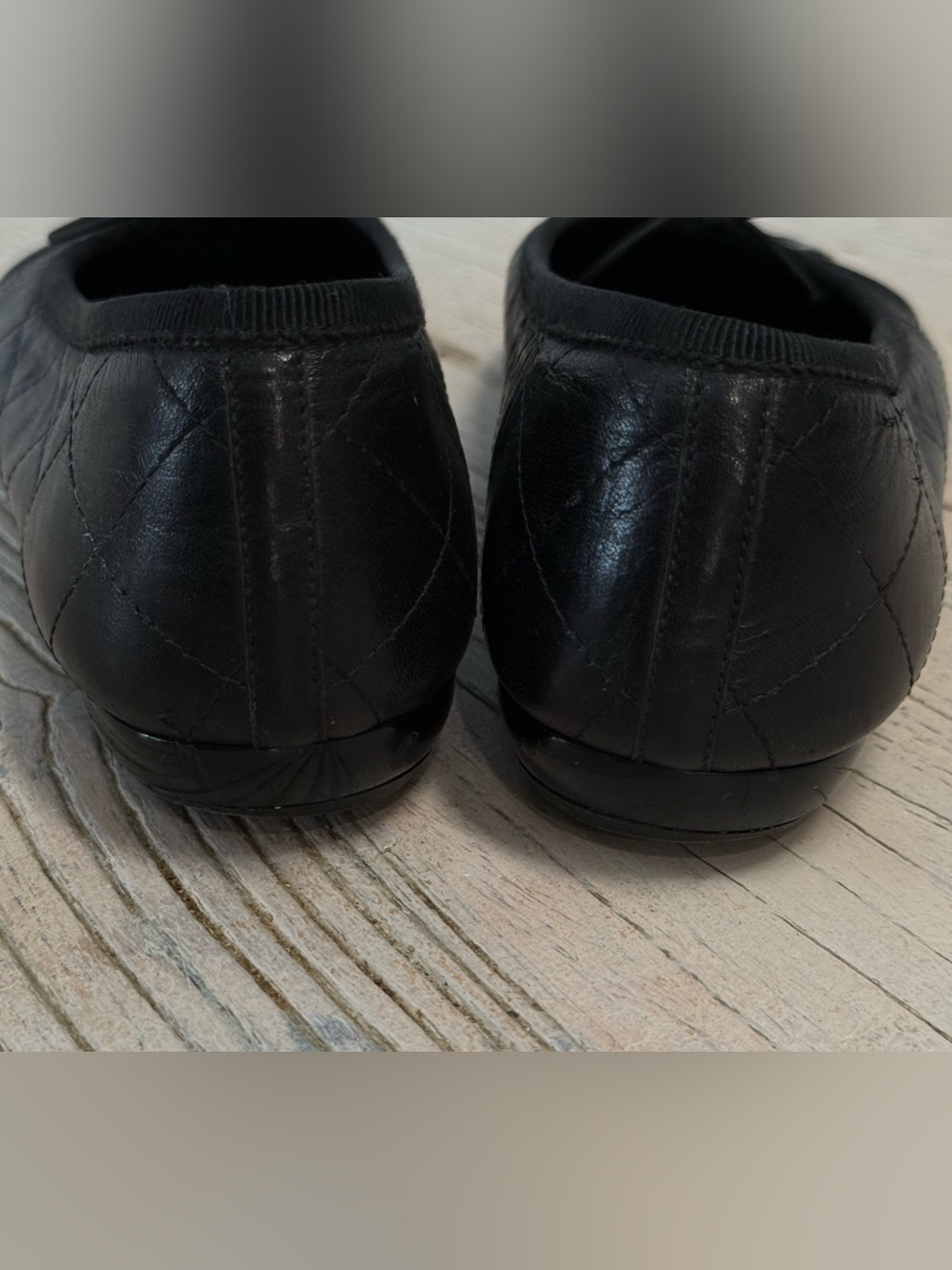 Chanel Cambon soft leather ballet flats size 37 - Picture 17 of 17